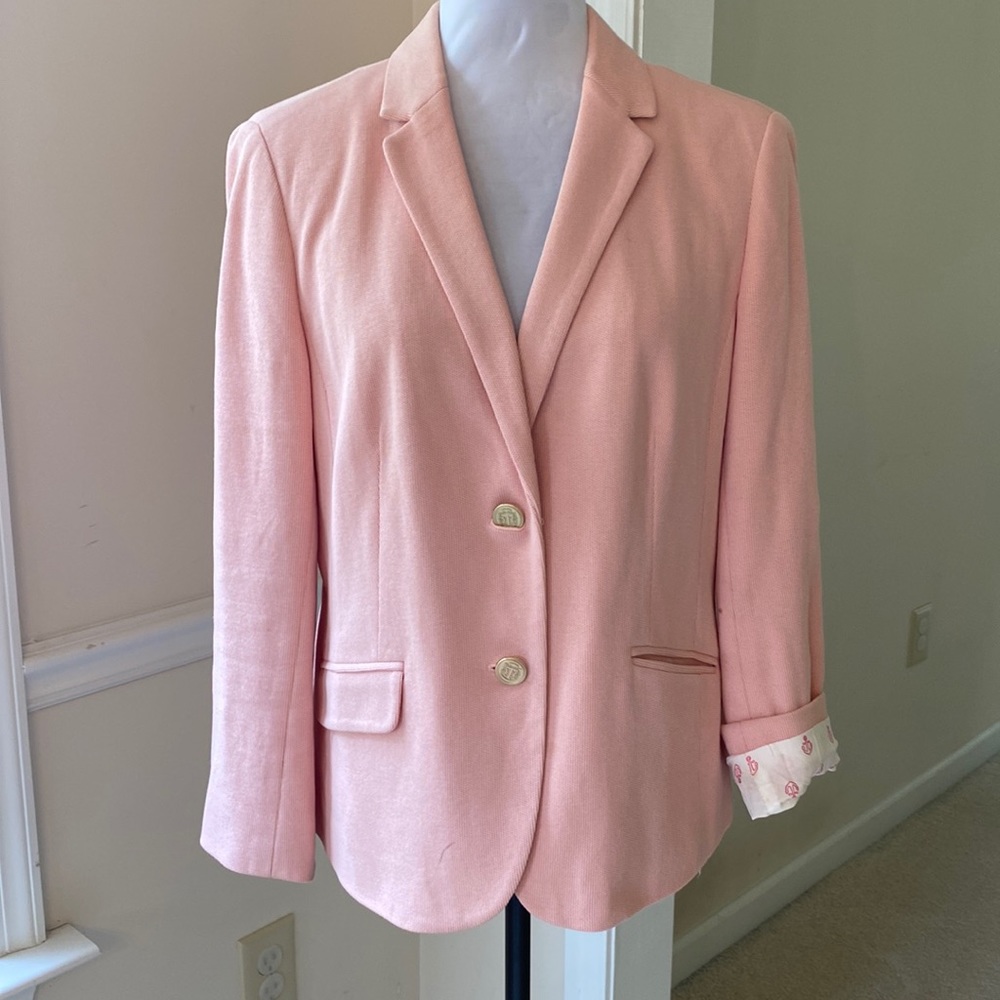 TALBOTS Women’s Blazer - 14P - Pink